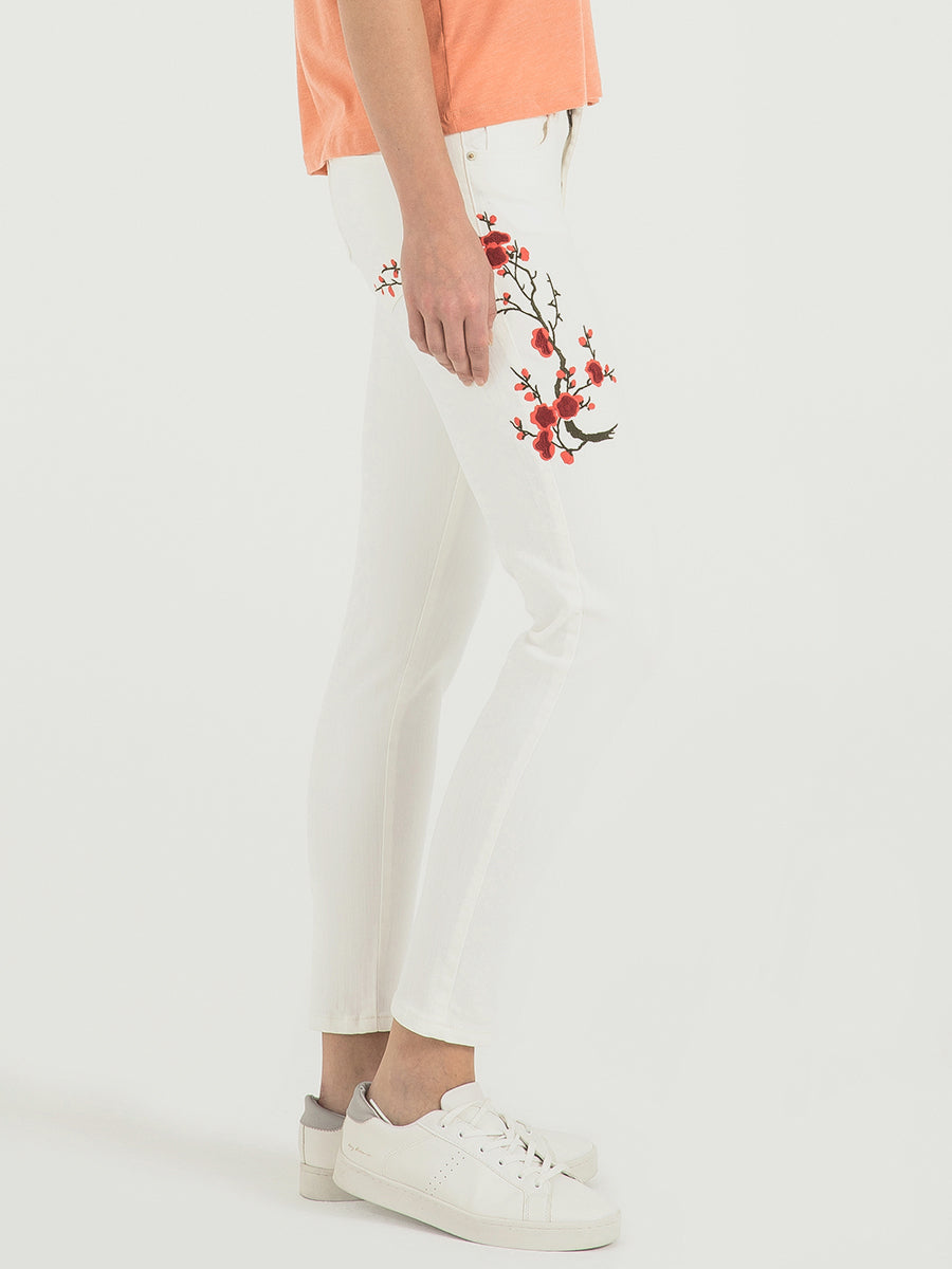 Nicole Skinny Fit Women's Trousers