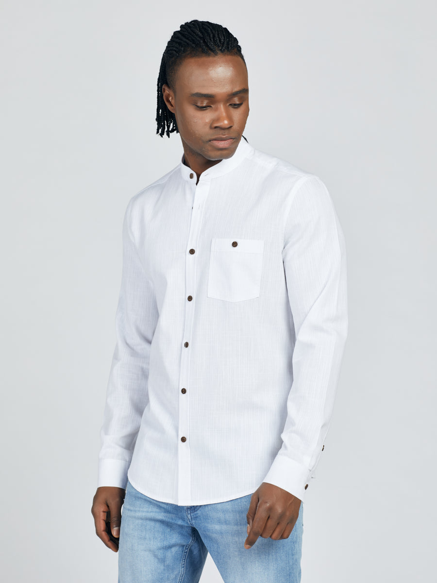 Regular Fit Men's Shirt Long Sleeve