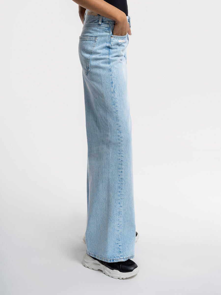 Wide Leg Regular Fit Women's Trousers