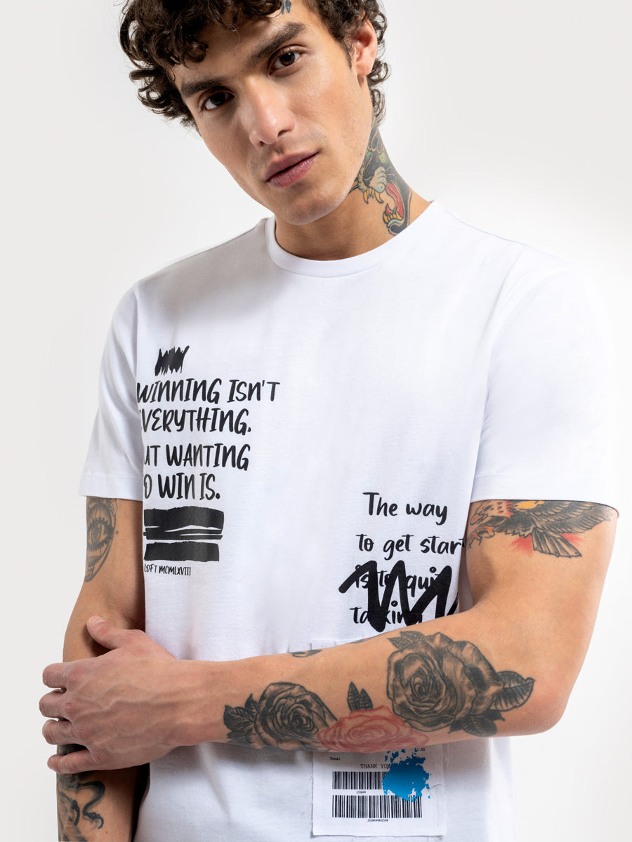 Regular Fit Men's T-shirt Short Sleeve