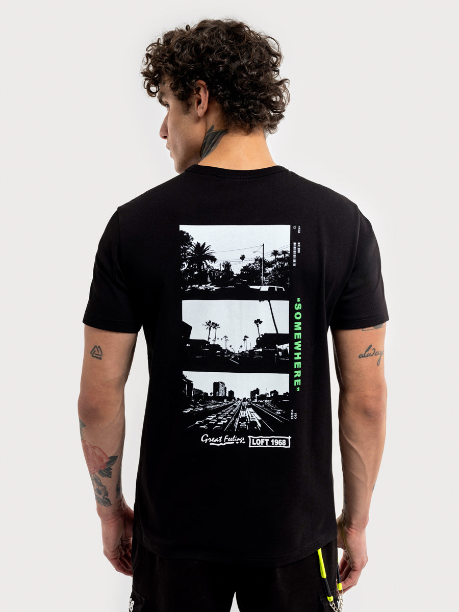 Regular Fit Men's T-shirt Short Sleeve