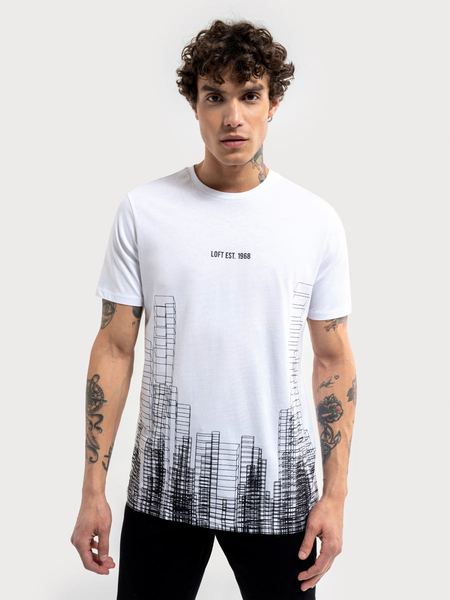 Regular Fit Men's T-shirt Short Sleeve