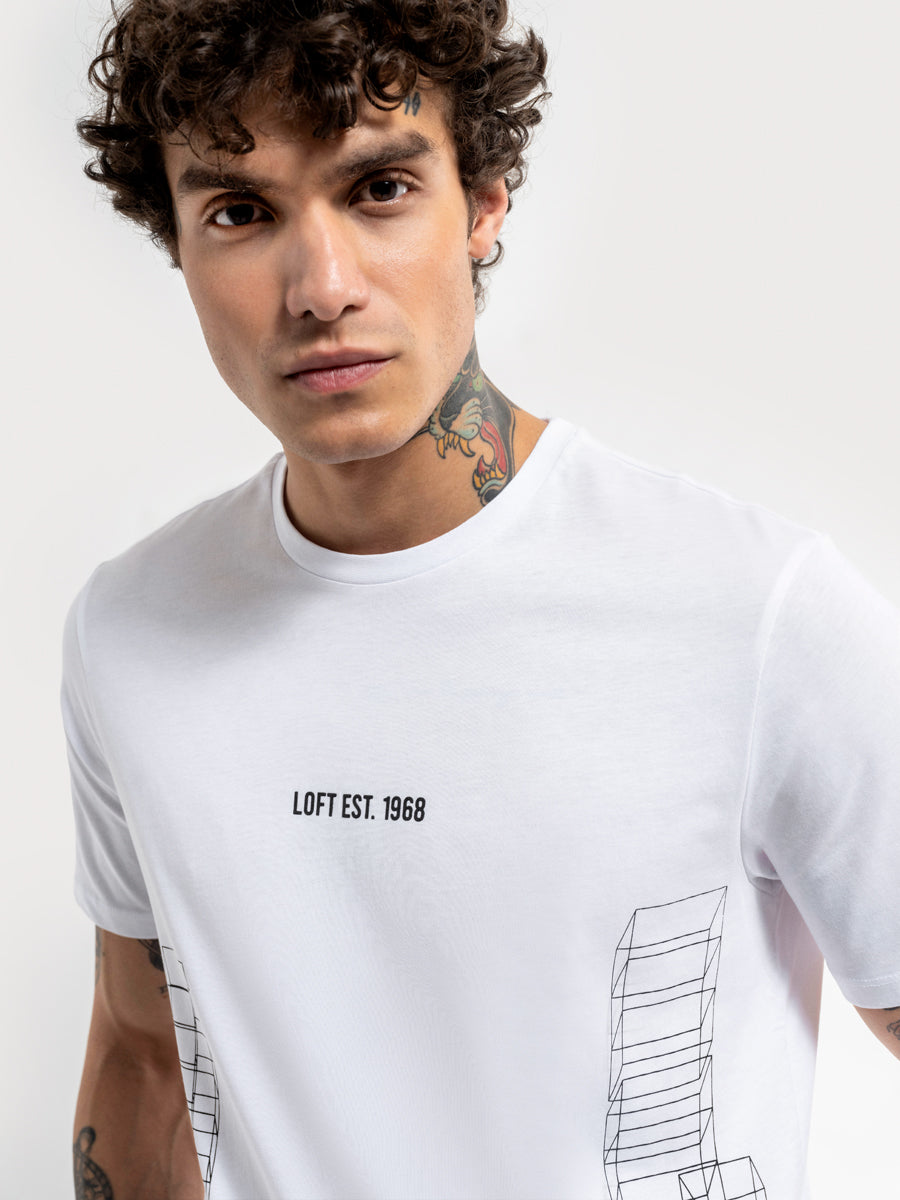 Regular Fit Men's T-shirt Short Sleeve