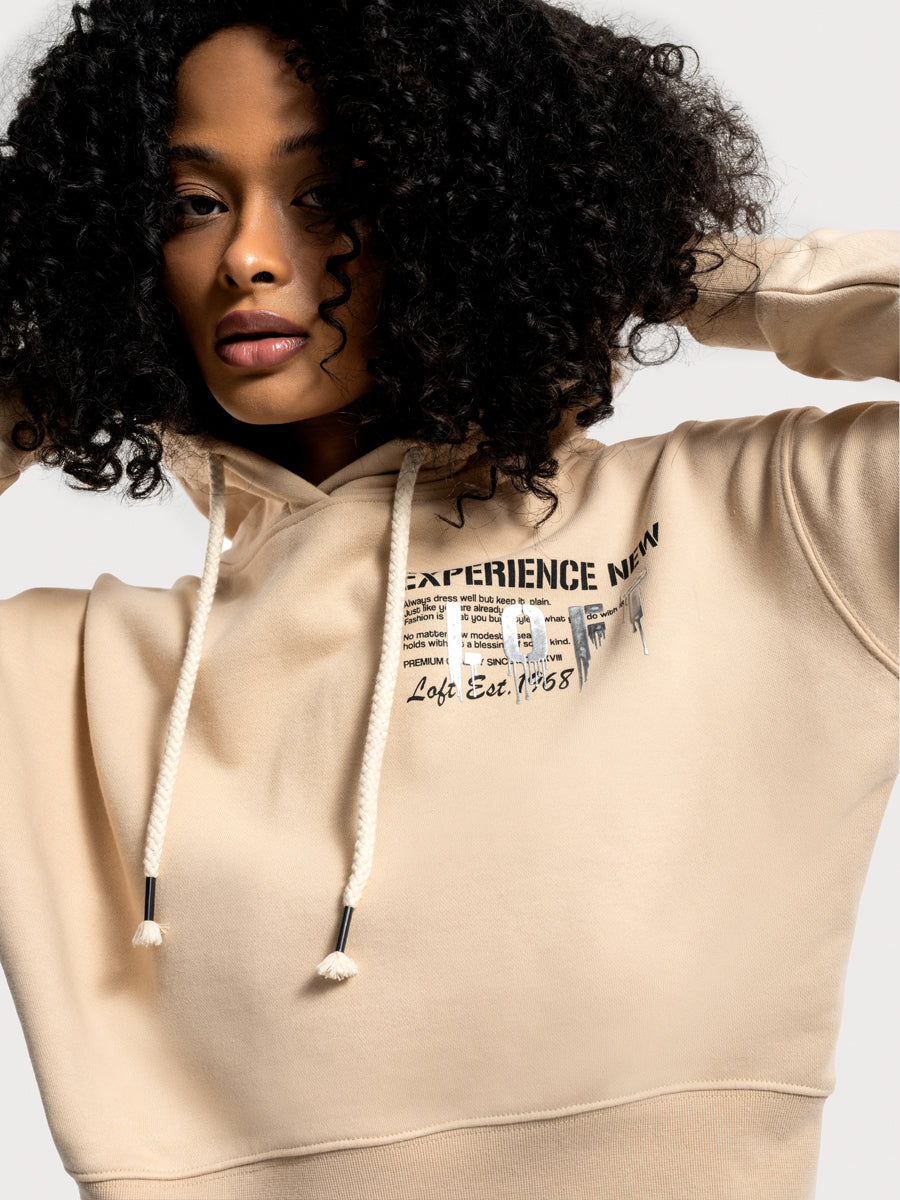 Loose Crop Women's Sweatshirt