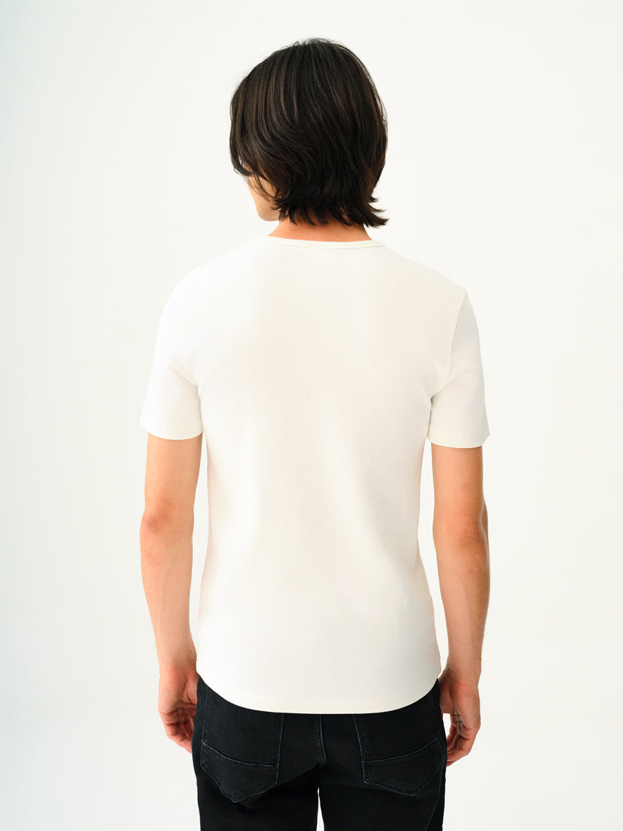Slim Fit Men's T-shirt Short Sleeve