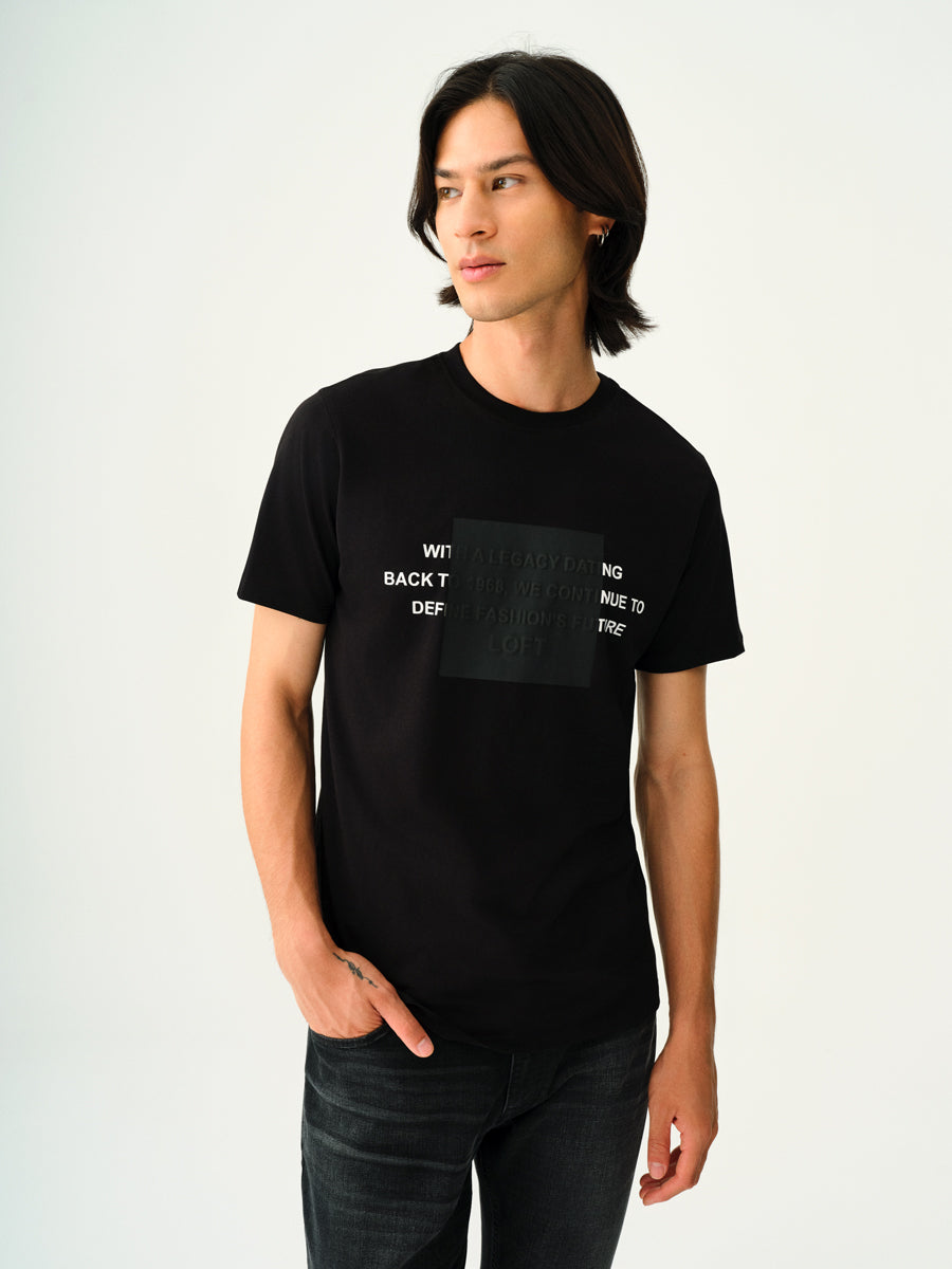 Regular Fit Men's T-shirt Short Sleeve