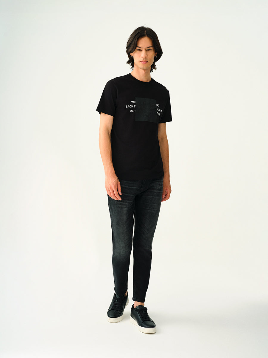 Regular Fit Men's T-shirt Short Sleeve