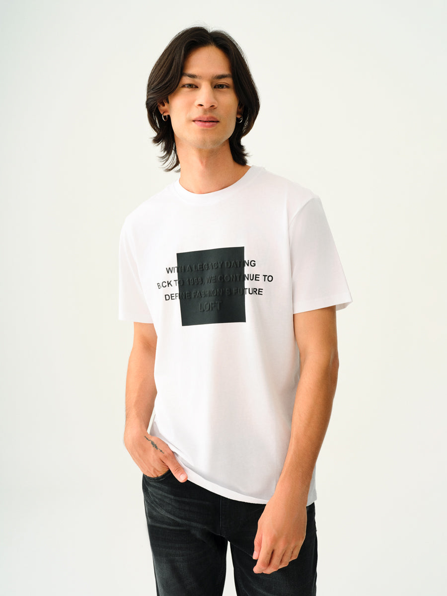Regular Fit Men's T-shirt Short Sleeve