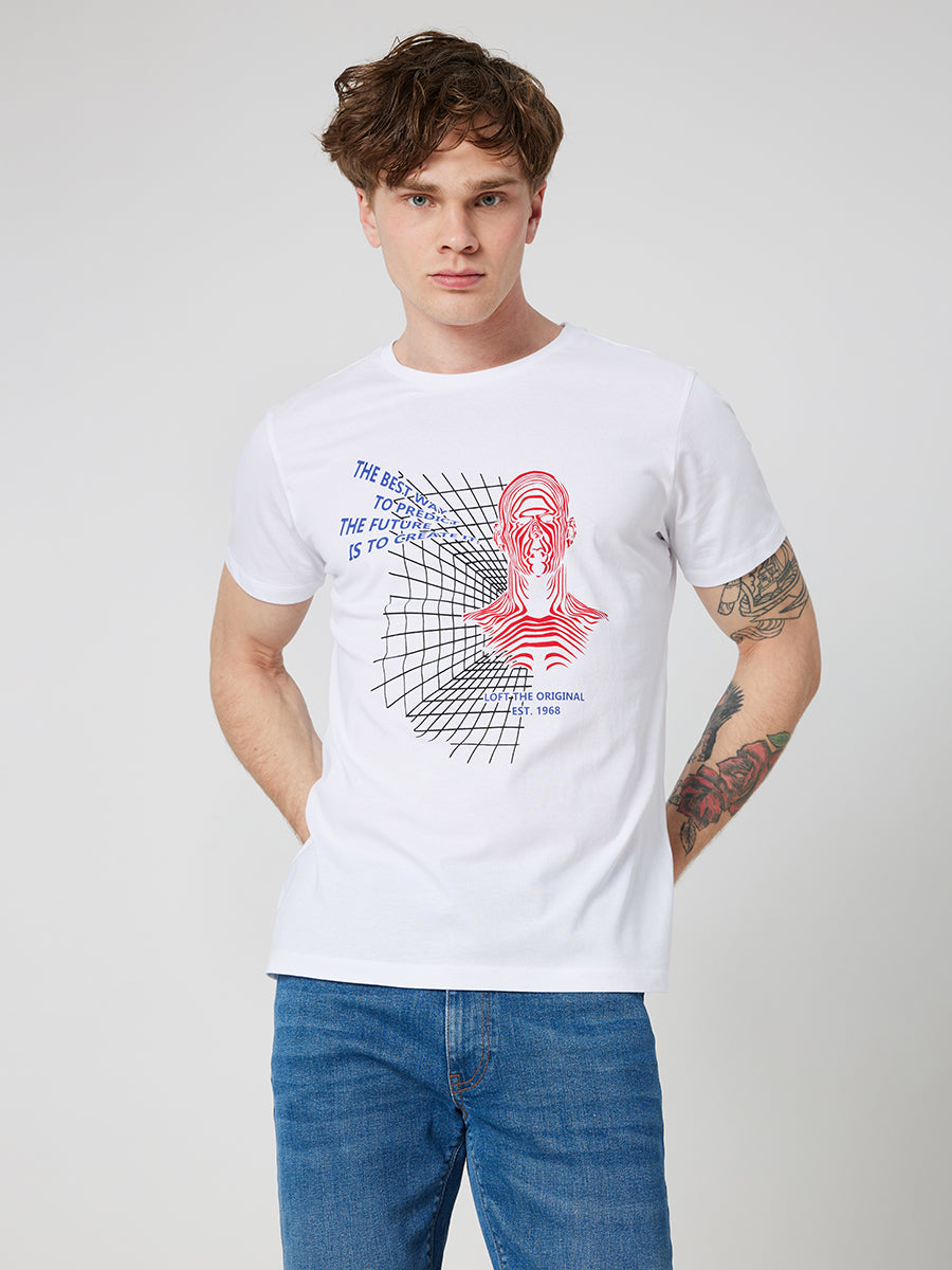 Regular Fit Men's T-shirt Short Sleeve