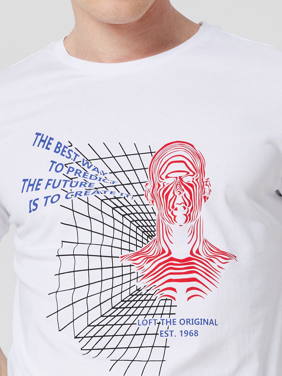 Regular Fit Men's T-shirt Short Sleeve