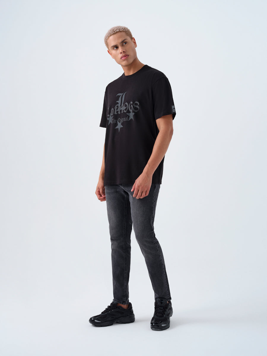 Loose Fit Men's T-shirt Short Sleeve