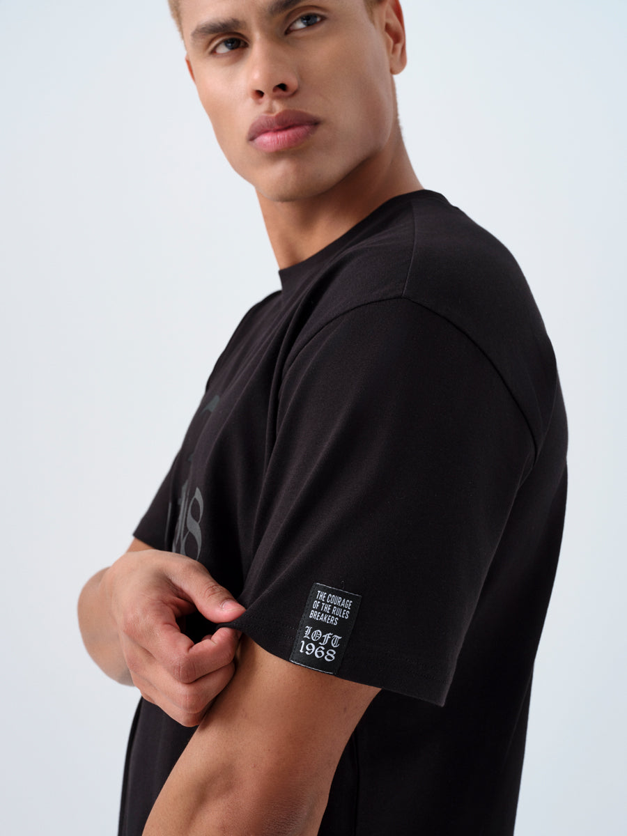 Loose Fit Men's T-shirt Short Sleeve