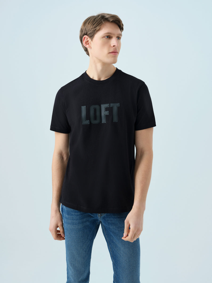 Regular Fit Men's T-shirt Short Sleeve