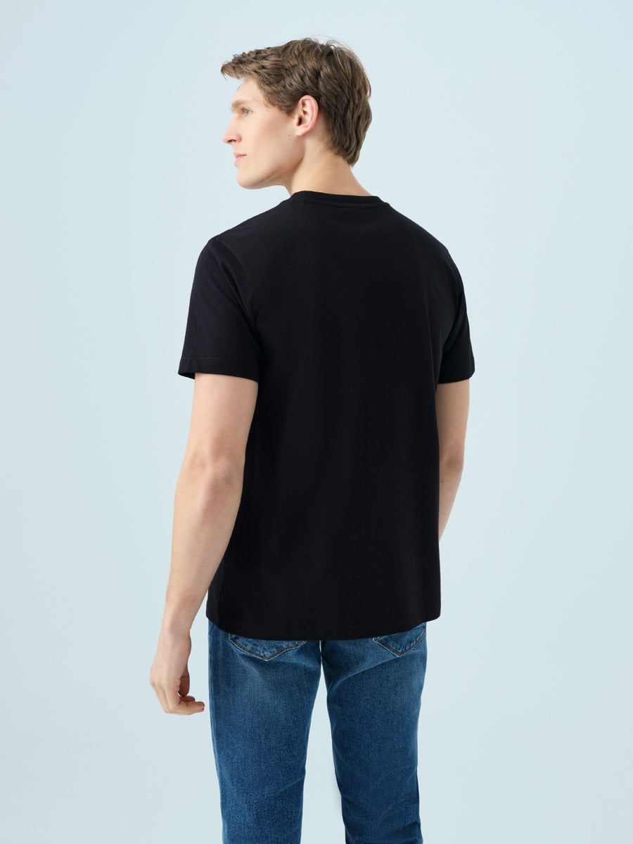 Regular Fit Men's T-shirt Short Sleeve