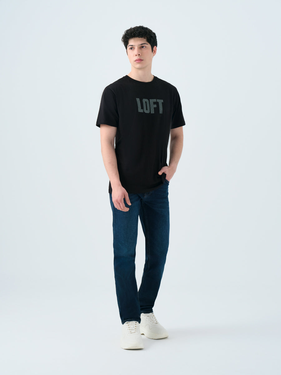 Regular Fit Men's T-shirt Short Sleeve
