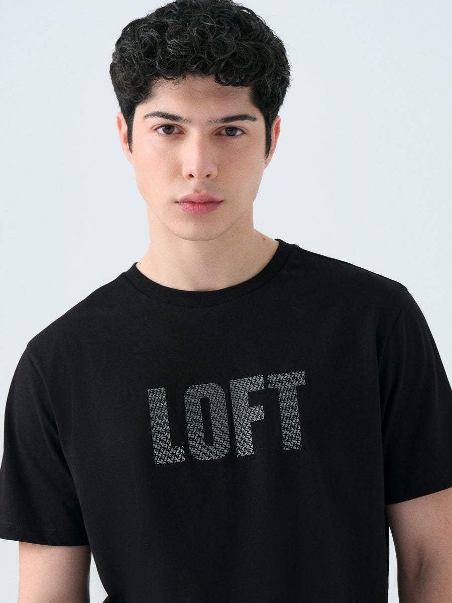 Regular Fit Men's T-shirt Short Sleeve