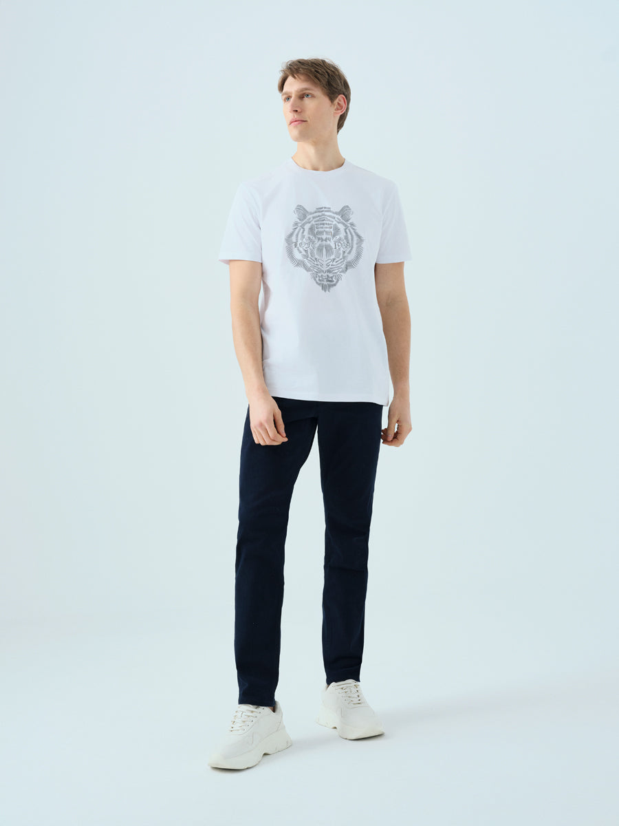 Regular Fit Men's T-shirt Short Sleeve