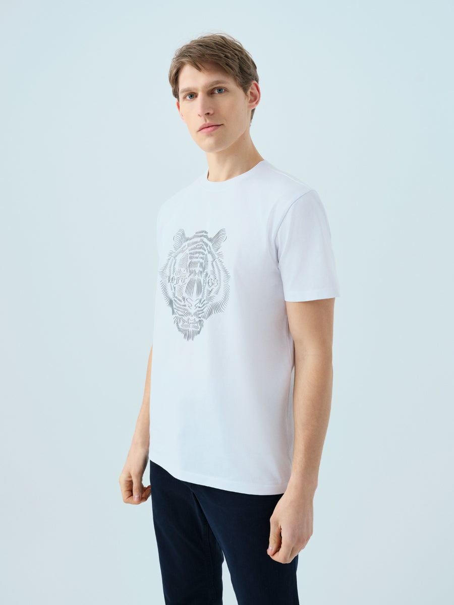 Regular Fit Men's T-shirt Short Sleeve
