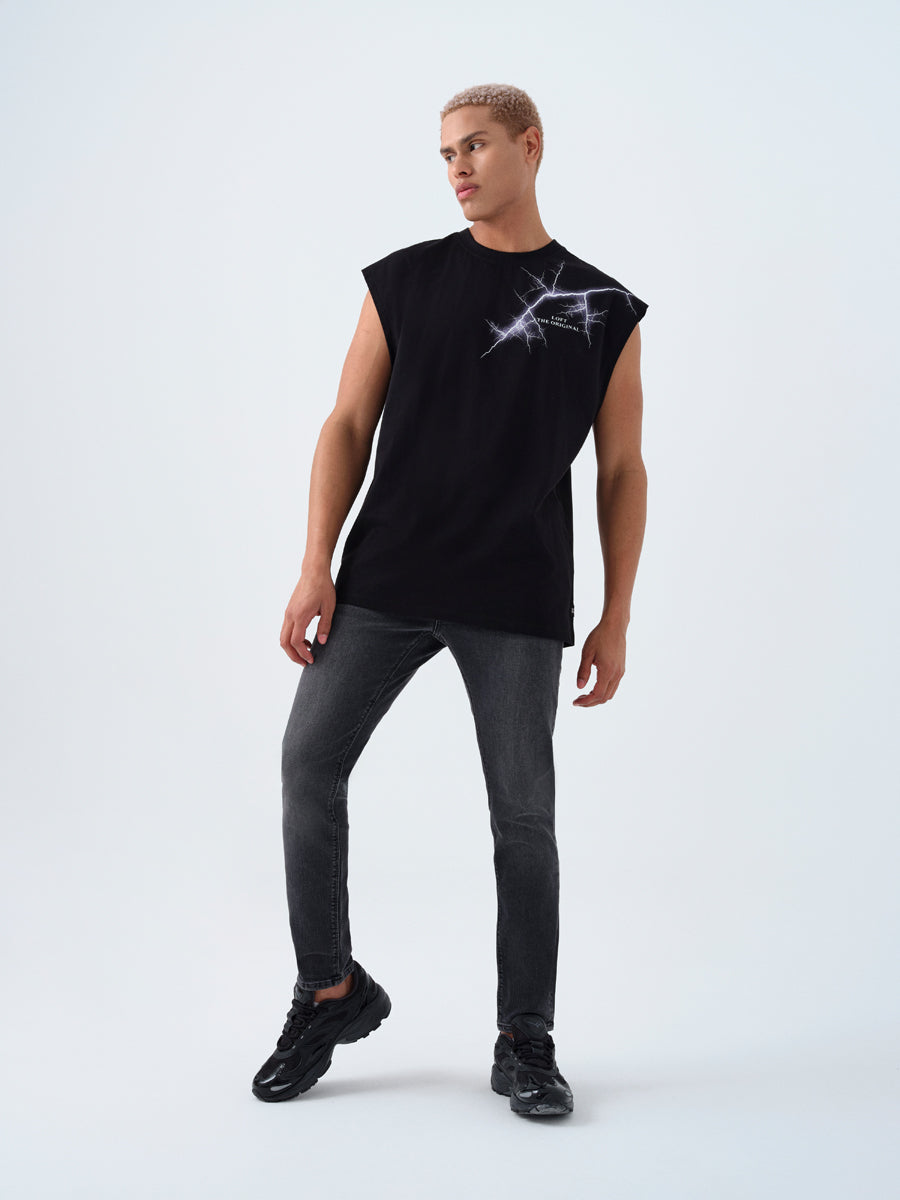 Loose Fit Men's T-shirt Short Sleeve