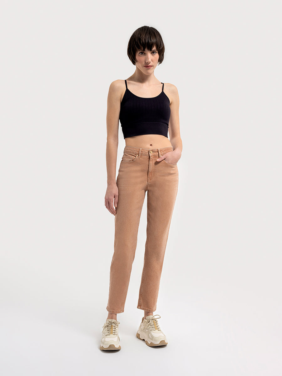 Mom Slim Fit Women's Trousers