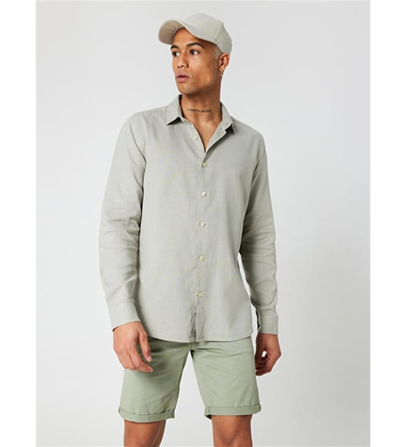 Regular Fit Men's Shirt Long Sleeve