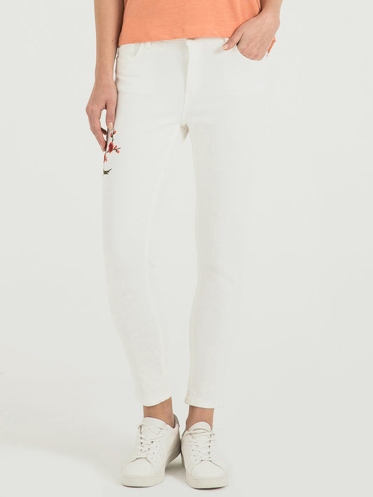 Nicole Skinny Fit Women's Trousers