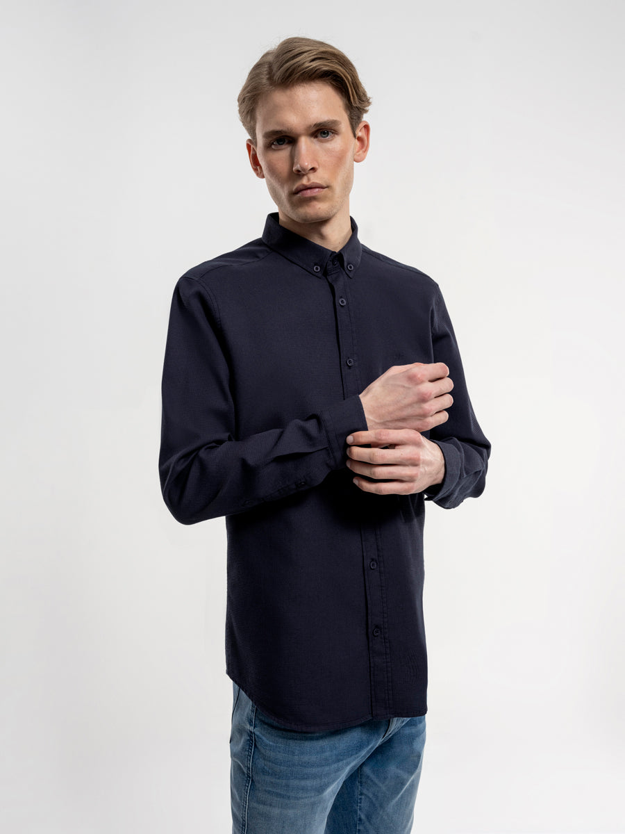 Regular Fit Men's Shirt Long Sleeve