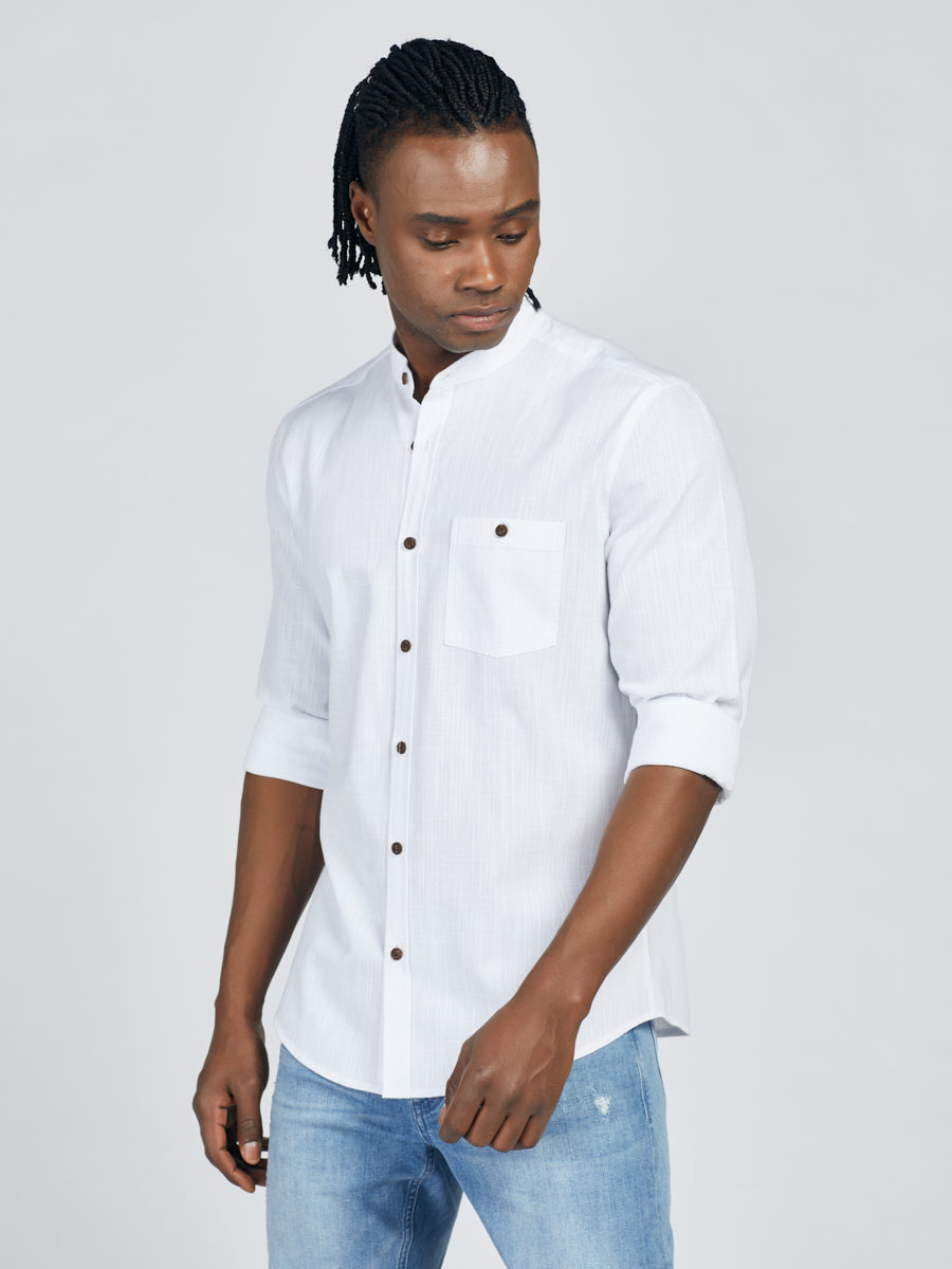 Regular Fit Men's Shirt Long Sleeve