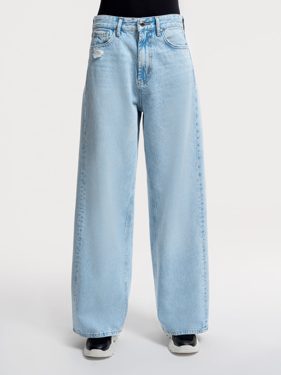 Wide Leg Regular Fit Women's Trousers