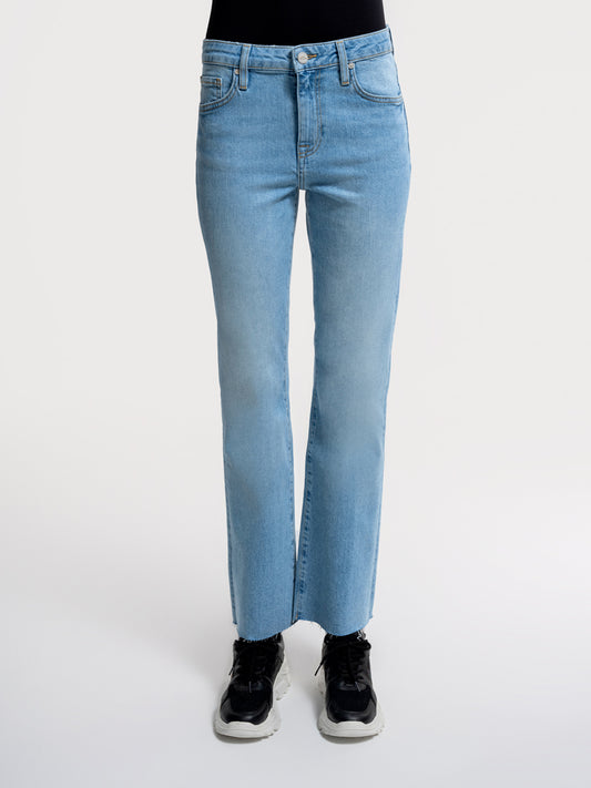 Flare Slim Fit Women's Trousers