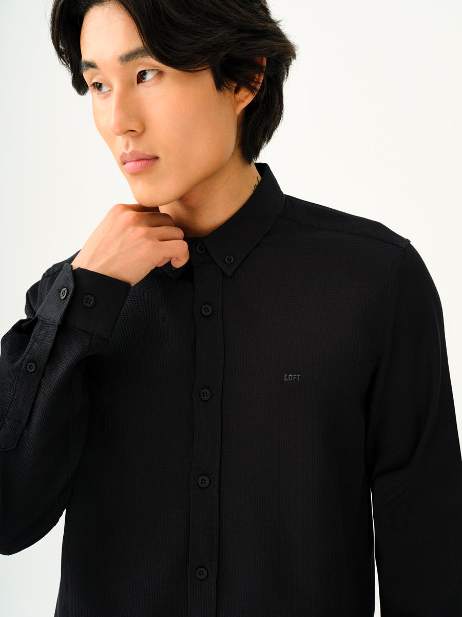 Regular Fit Men's Shirt Long Sleeve