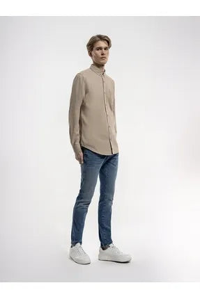 Regular Fit Men's Shirt Long Sleeve