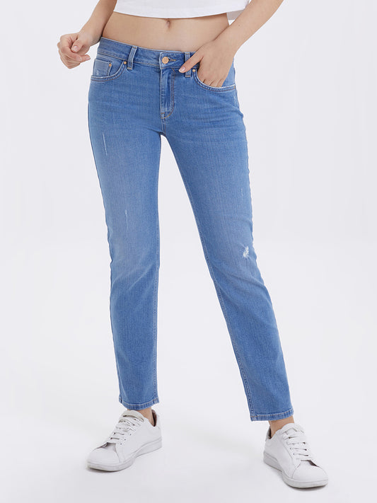 Lena Ultra Slim Fit Women's Trousers