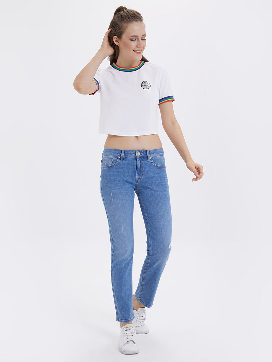 Lena Ultra Slim Fit Women's Trousers