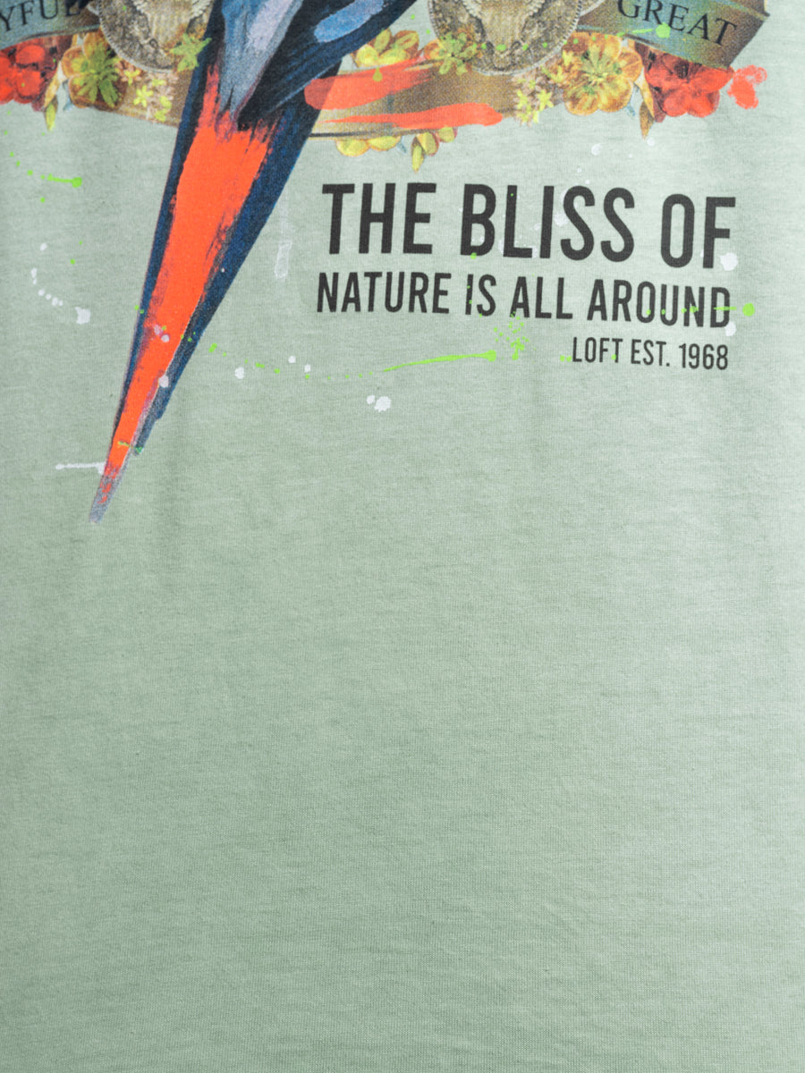 Regular Fit Men's T-shirt Short Sleeve