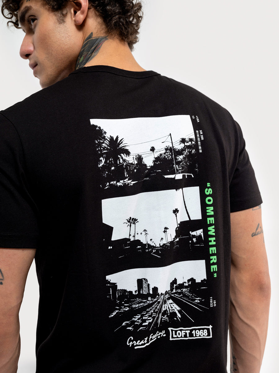Regular Fit Men's T-shirt Short Sleeve