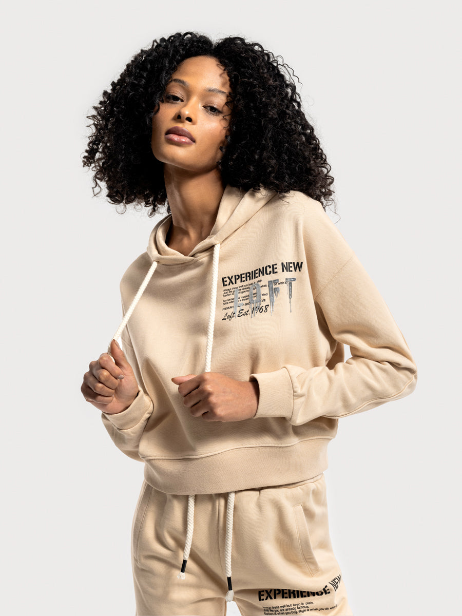 Loose Crop Women's Sweatshirt