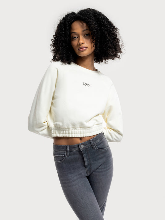 Regular Long Crop Women's Sweatshirt
