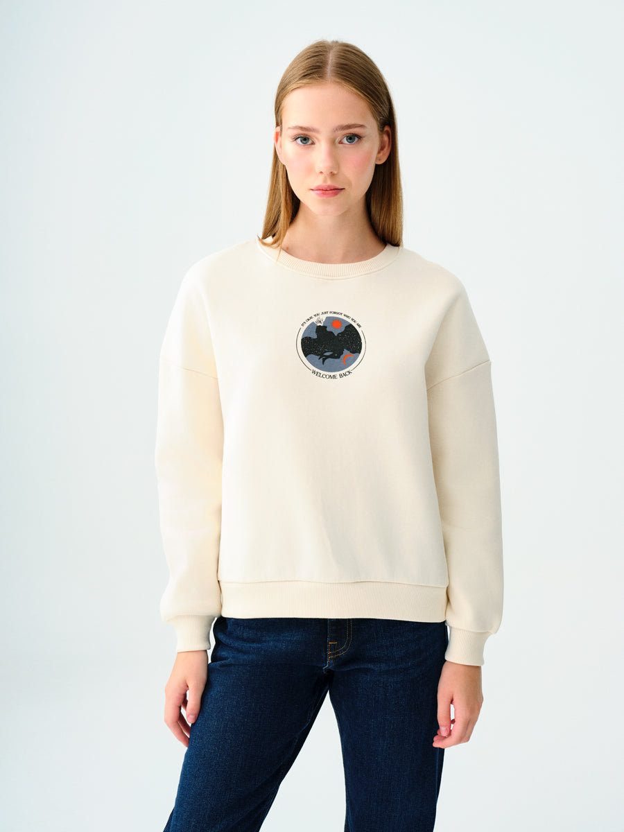 Regular Fit Women's Sweatshirt