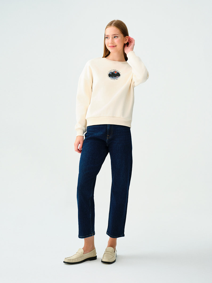 Regular Fit Women's Sweatshirt