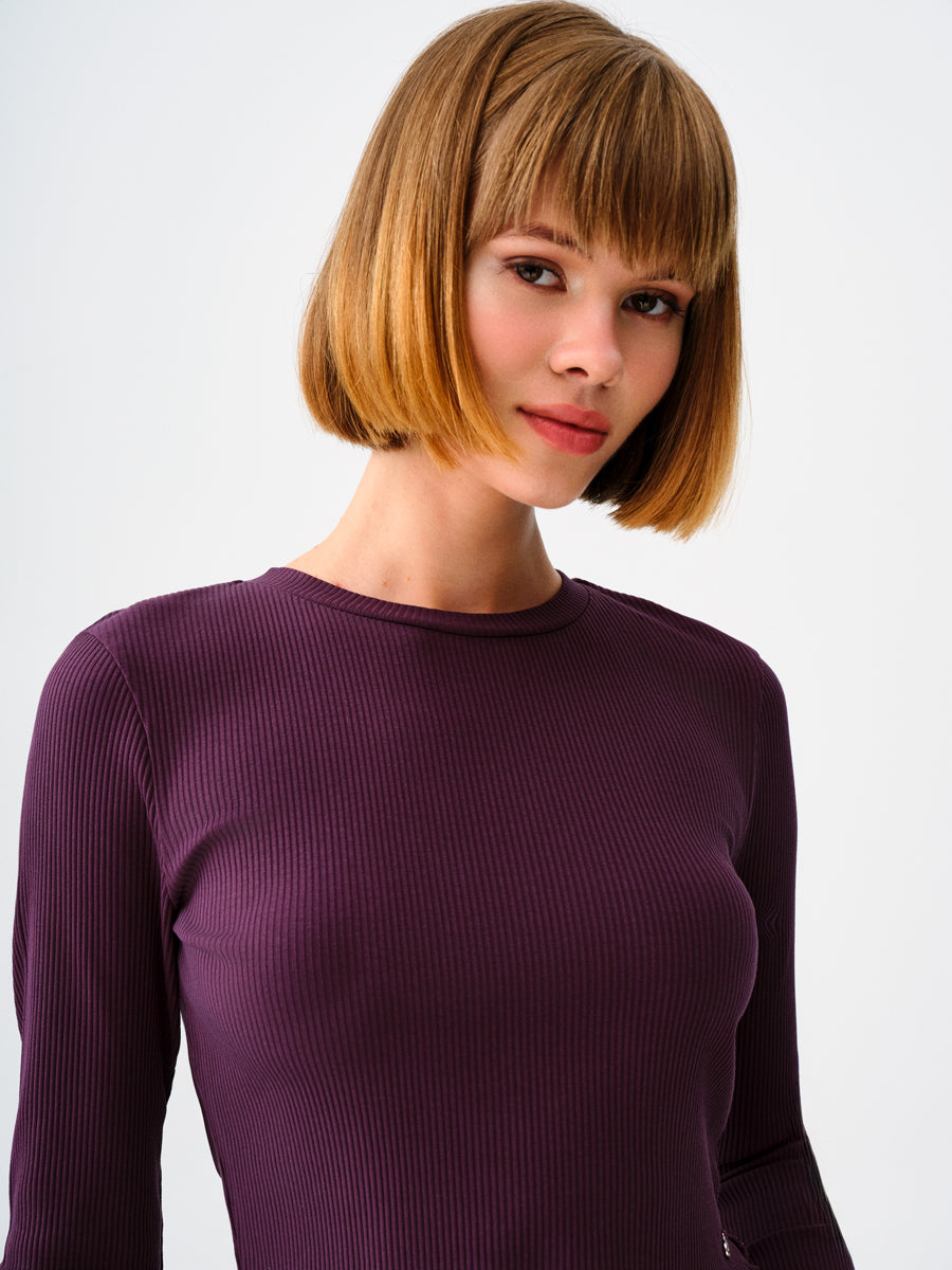 White Woman Long Sleeve Blouse