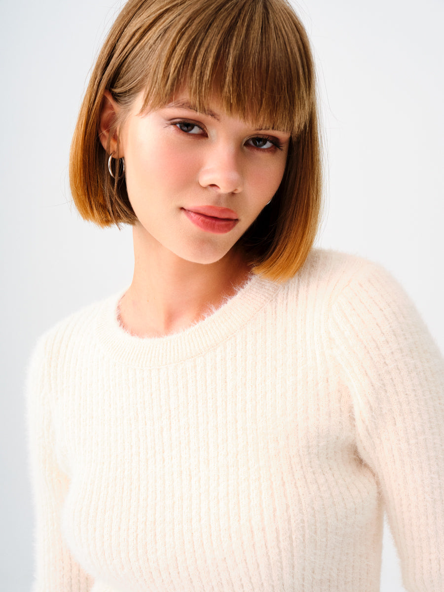 Loose Crop Women's Sweater