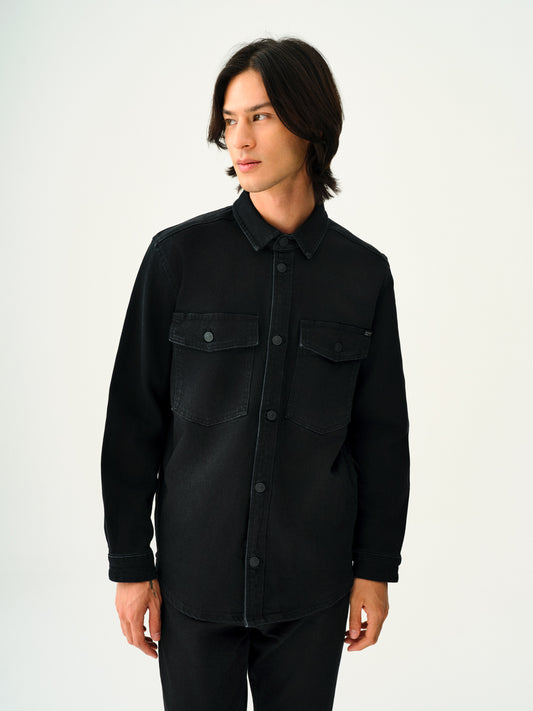 Oversize Fit Men's Shirt Long Sleeve