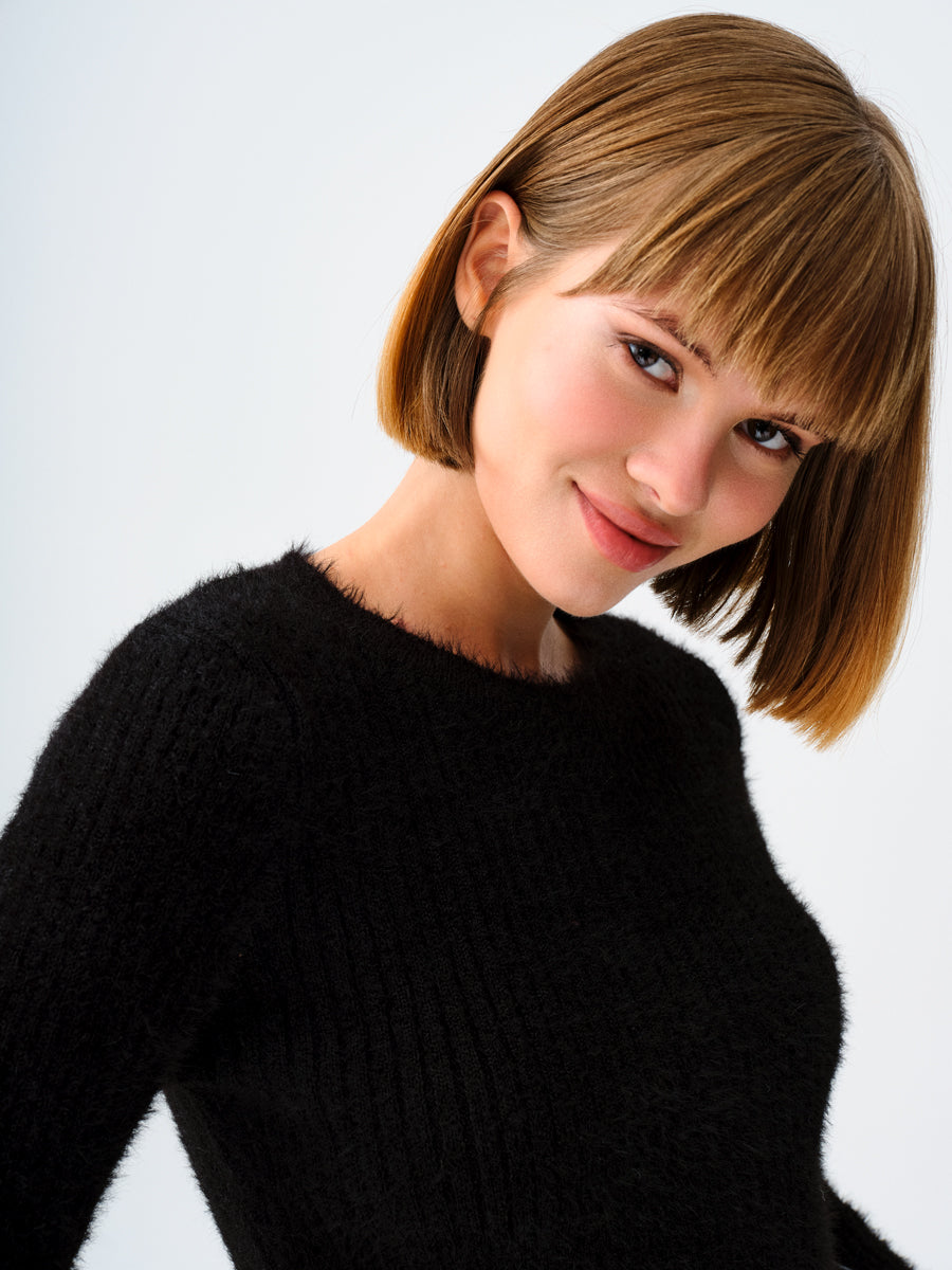 Loose Crop Women's Sweater