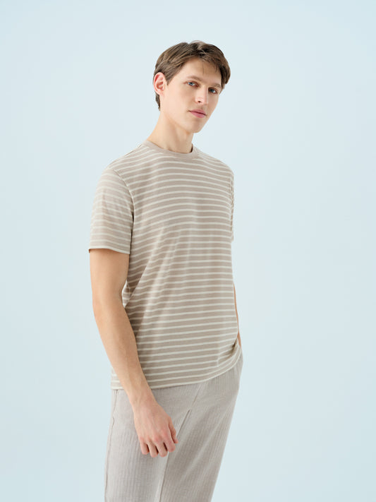 Regular Fit Men's T-shirt Short Sleeve