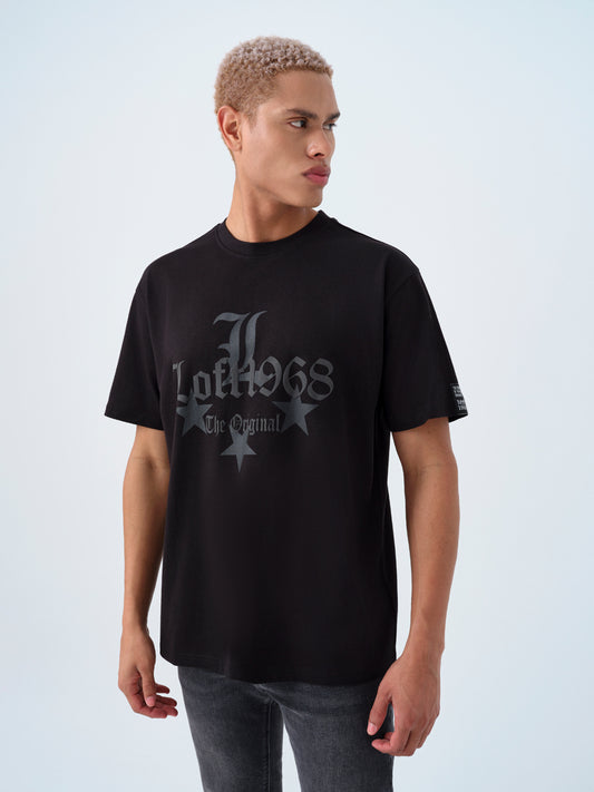 Loose Fit Men's T-shirt Short Sleeve