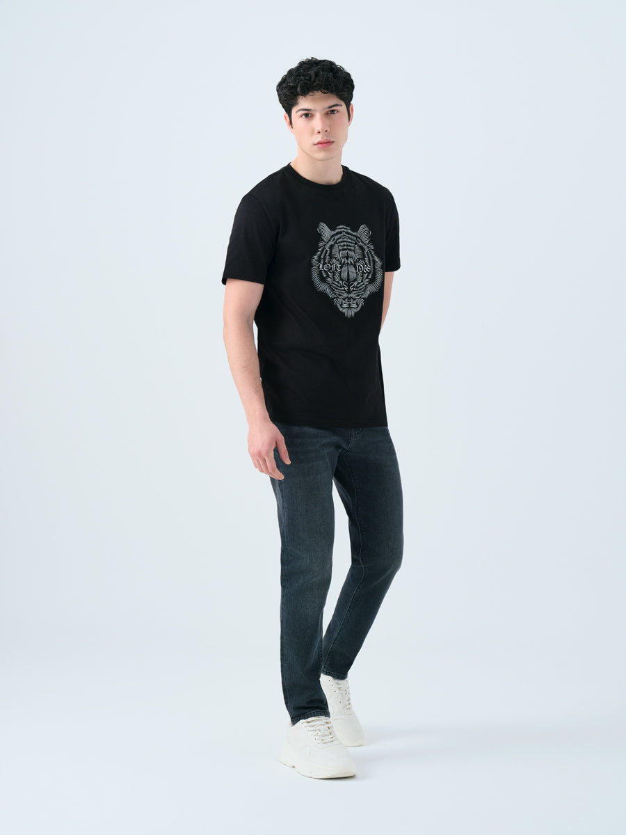 Regular Fit Men's T-shirt Short Sleeve
