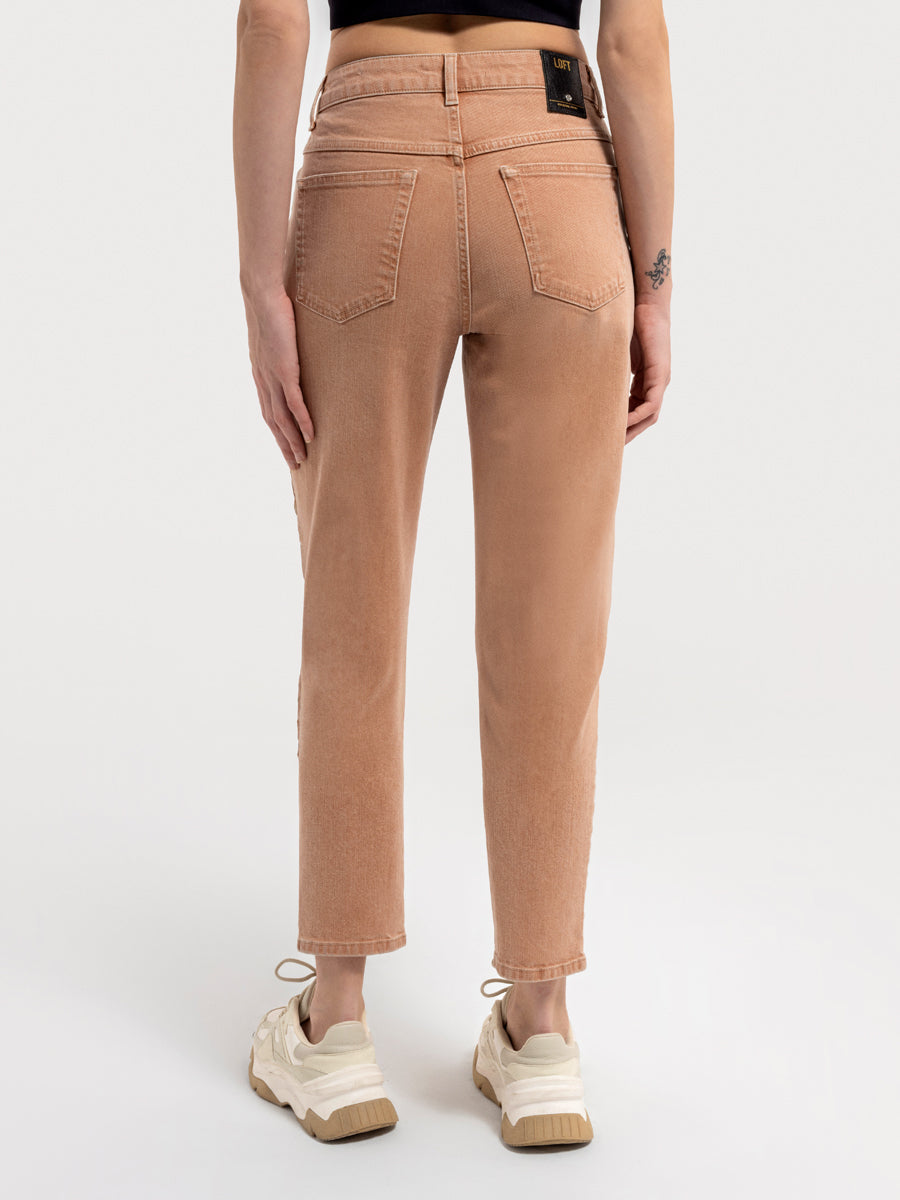 Mom Slim Fit Women's Trousers