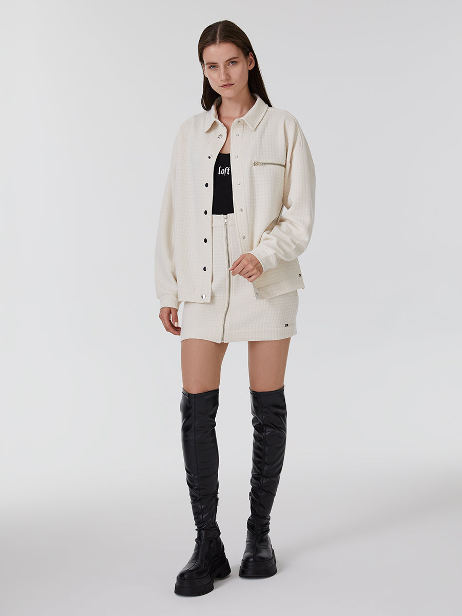 Ecru Woman Blazer Jackets