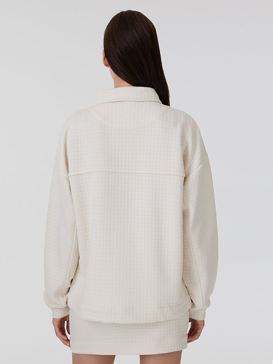 Ecru Woman Blazer Jackets